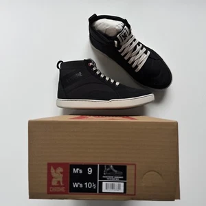 CHROME Industries Foster Hightop Black/White Mens 9 Womens 10.5 New In Box Shoes - Picture 1 of 14