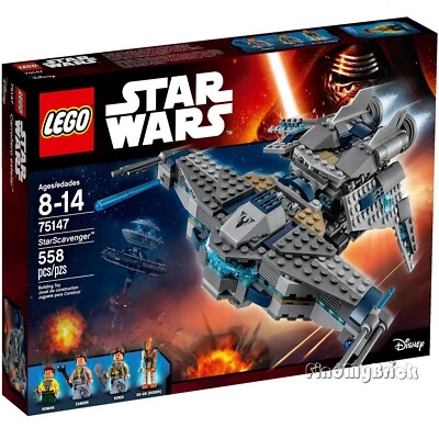 Lego Star Wars 75147 StarScavenger - Kordi Rowan Zander RO-GR Roger Sellado NUEVO  Foto 1 de 4