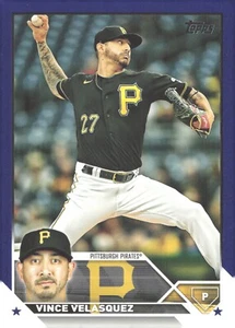2023 Topps Update Series - Vince Velasquez #US243 BLUE - Picture 1 of 2