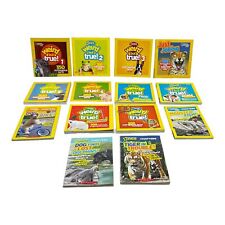National Geographic Kids Books LOT OF 14 Weird But True & Chapter Books