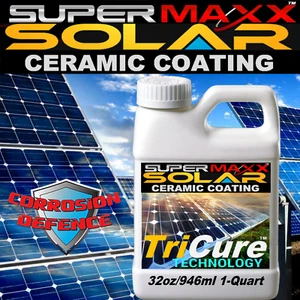 SOLAR PANEL CERAMIC CLEAR COATING SPRAY 2 YR PROTECTION 32oz/473ml - ONE QUART - Picture 1 of 6
