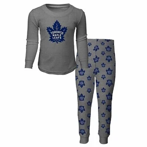 Outerstuff Youth Toronto Maple Leafs Long Sleeve T-Shirt & Pants Sleep Set - Picture 1 of 4