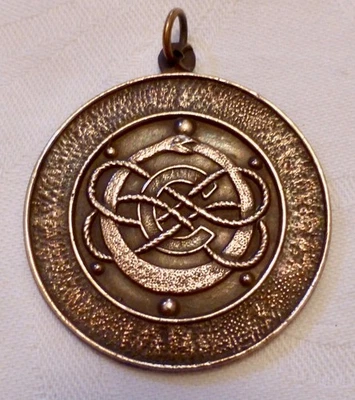 Freimaurer - Loge - Joppa Lodge - 1866-1966 - Medaille - Anhänger  - Messing? - Bild 1 von 4