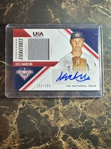 2020 Panini USA Baseball Stars & Stripes Signatures /399 Max Rajcic #SSS-MR Auto - Bild 1 von 2