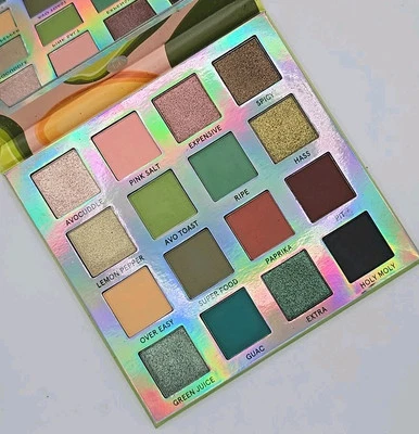bh Cosmetics Weekend Vibes Avocado Toast 16 Color Eyeshadow Palette 16g - Image 1 of 2