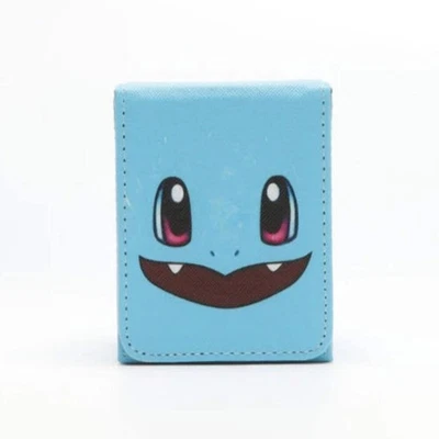 Squirtle синий PU кожаный колода коробка держит 100 + карты TCG чехол для хранения - Изображение 1 из 2