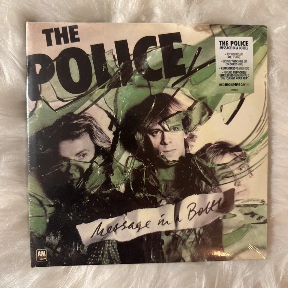 The Police Message in a Bottle Record DAT 2 X Coloured Vinyl 2019