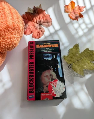 John Carpenter's Halloween Blockbuster Presents Edition VHS Jamie Lee Curtis - Image 1 of 4