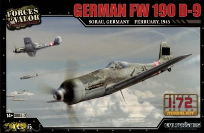 FORCES OF VALOR / WALTERSONS Forces of Valor 10050 / Waltersons 873012A Focke Wulf Fw 190 D-9 - 1:72