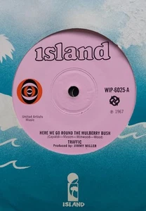 Traffic - Here We Go Round The Mulberry Bush UK VINYL SINGLE - Island Records - Picture 1 of 1