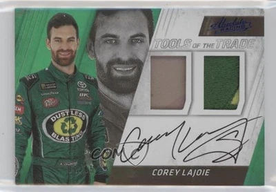 2017 Panini Absolute Spectrum Blue /15 Corey LaJoie #TTDS-CL Rookie Auto RC - Image 1 of 2