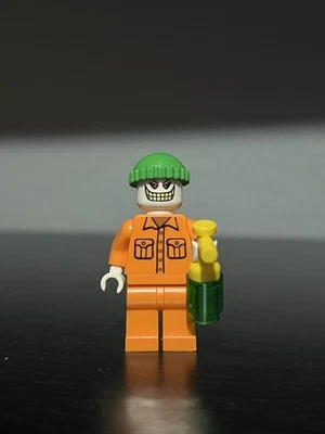 LEGO Batman Custom Joker Goon Pad Printed Torso & UV Printed Head Painted Hat - Image 1 of 2