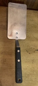 Vintage EKCO Forge Stainless Steel Solid Spatula Long Blade Short Handle USA - Picture 1 of 3