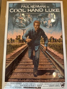 Cool Hand Luke 2015 Chris Weston - Serigrafía regular 24"x36" #9/40 - Imagen 1 de 5