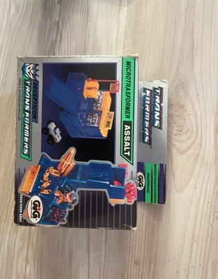 Transformers vintage: Microtransformers assalt gas station della GIG - Immagine 1 di 4