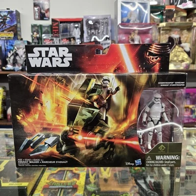 Star Wars ASSAULT WALKER con figura de acción STORMTROOPER SARGEANT de 3,75" Hasbro Foto 1 de 2