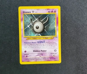 Pokemon TCG Neo Destiny WOTC - Unown W 29/105 Rare LP - Picture 1 of 7