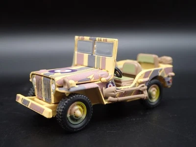 WWII Willys MB Jeep British Army Special Air Service 1:64 Diecast Modello Auto - Immagine 1 di 4