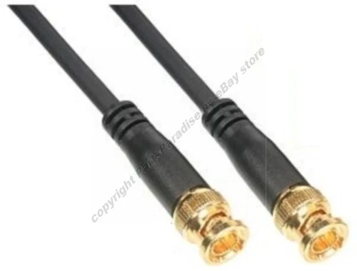 1ft/12" short BNC RG59 Security/DSR/DVR Video Camera/Cam Coax/Coaxial Cable $SHd - Image 1 of 1