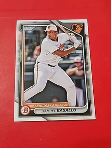 2024 Bowman Draft Paper Base BD-128 Samuel Basallo Baltimore Orioles - Picture 1 of 2