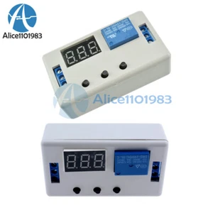 LED Automation Delay Timer Control Relay Module PCB Board White Case 12V/24V - Picture 1 of 19