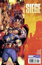 Siege #4A Coipel NM 2010 Stock Image