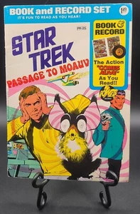 Star Trek Passage To Moauv Book and Record Set-1975 Opened PR-25 - Picture 1 of 8