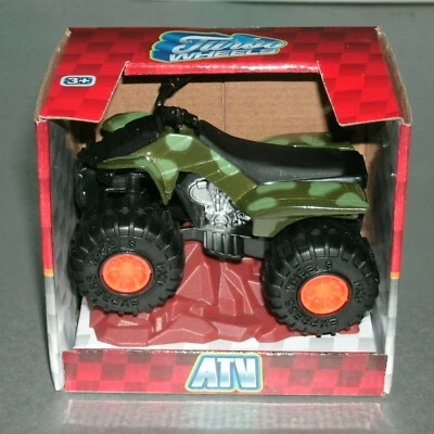 1/21 Scale Four Wheeler Diecast Model ATV Quad Bike 4x4 Turbo Wheels Greenbrier - Image 1 of 3