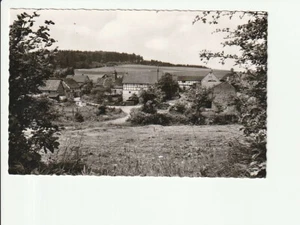 HAUPTSCHWENDA / Knüll..., Teilans. m. Kirche....Umgebung.....s/w AK kl - Picture 1 of 2