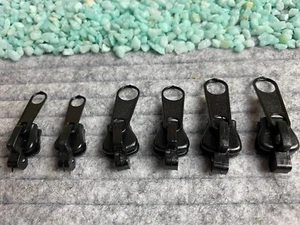 6 Stück Zipper Fix Easy Reparatur Set Reißverschluss Universal 3 Größen schwarz - Bild 1 von 5
