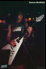 METALLICA POSTER James Hetfield Live on Stage RARE NEW - PRINT IMAGE PHOTO