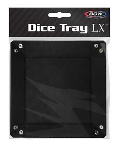 2 bandejas cuadradas BCW NEGRAS planas, plegables y prácticas para juegos Pathfinder etc. - Imagen 1 de 4