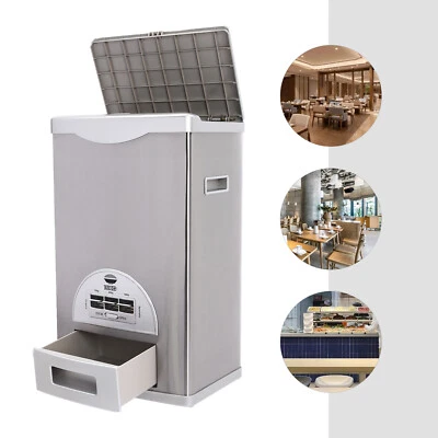 Automatischer Reisspender Lebensmittelbehälter 15 kg/33 Pfund Kapazität Edelstahl - Bild 1 von 4