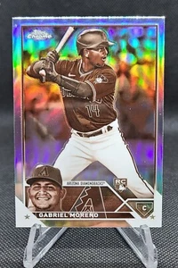 2023 Topps Chrome Gabriel Moreno Sepia Refractor Rookie Card Dbacks #189 RC - Picture 1 of 2