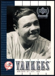 2000 Upper Deck Yankees Legends - Pick A Player