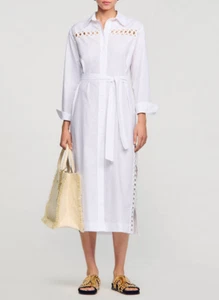 Sandro Paris Women's Dress Size 38 FR / M Shirt Dress SFPRO03706 RRP: 295 EUR - Picture 1 of 11