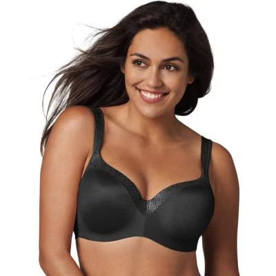 Playtex Love Curve Balconette Underwire Full Bra Black 4823 Sz.36,40,42,44,46 - Image 1 of 4