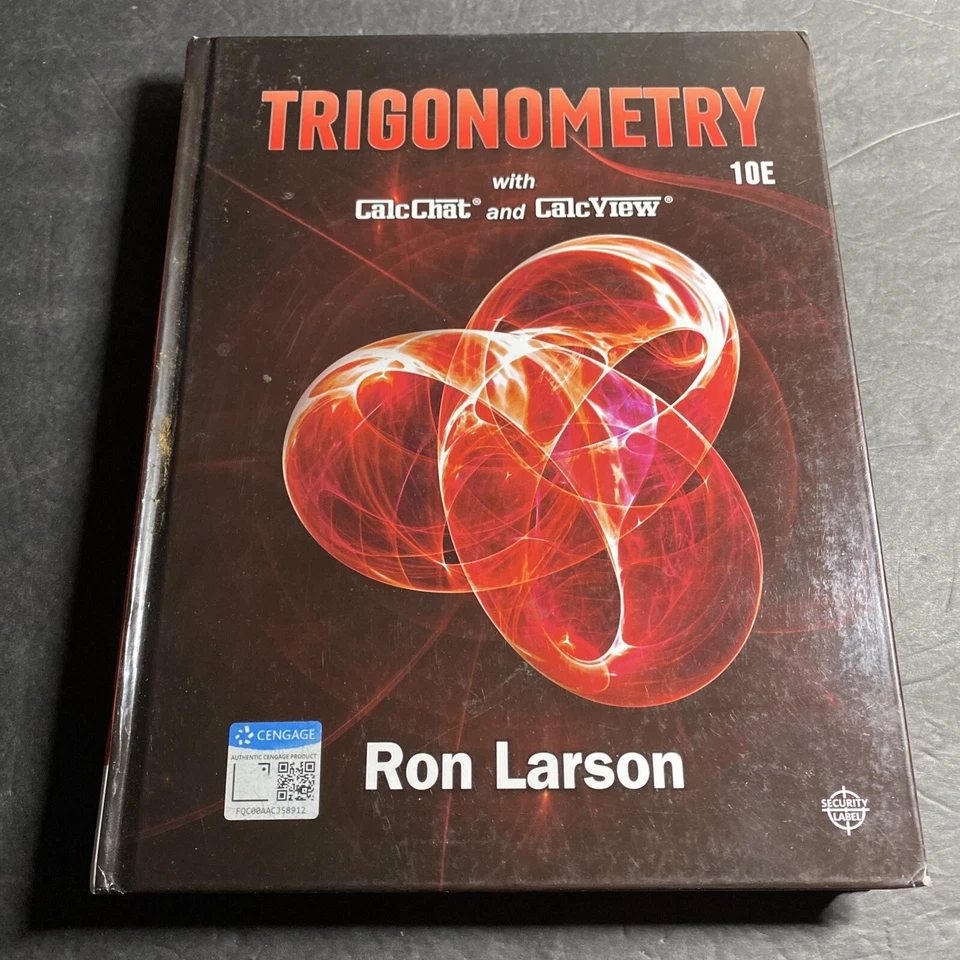 Mathematical History: Trigonometry w CalcChat & CalcView - Ron Larson / VVV - Image 1 of 4