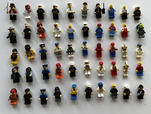 Lego 50 Minifiguren City / Classic /Town Polizei / Feuerwehr Figuren Sammlung - Bild 1 von 7