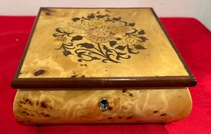 Vtg Reuge Swiss Music Box Edelweiss - Picture 1 of 18