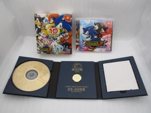 Dreamcast SONIC ADVENTURE2 Birthday Pack SONIC 10th Anniversary 2001 Used/good - Picture 1 of 9