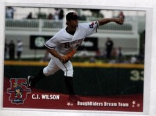 CJ Wilson 2018 Grandstand Frisco Roughriders Dream Team