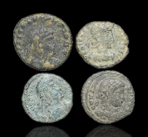ROMAN EMPIRE. Lot of 4 assorted ancient coins - Picture 1 of 2