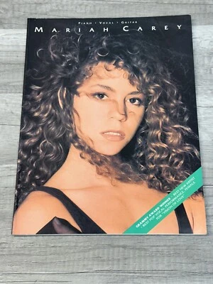 Álbum de partituras vintage Mariah Carey piano, voz, guitarra, visión del amor Foto 1 de 4