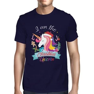 1Tee Maglietta Uomo Sono l'Unicorno di Natale - Foto 1 di 18