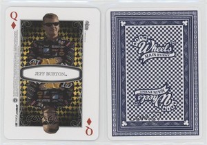 2009 Wheels Main Event Playing Cards Blue Jeff Burton #QD