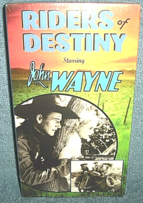 RIDERS OF DESTINY - VHS - JOHN WAYNE - BRAND NEW SEALED - Image 1 of 4