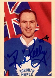 Red Kelly Signed 1993-94 Parkhurst #58 Autographed Maple Leafs 59043