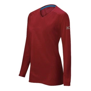 Top de entrenamiento Mizuno Comp para niñas, granate, talla M - Imagen 1 de 12