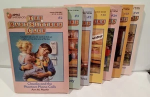 Lot of 7 Books, Vintage, Babysitters Club, #2 3 5 13 28 31 49, Ann M. Martin - Bild 1 von 7